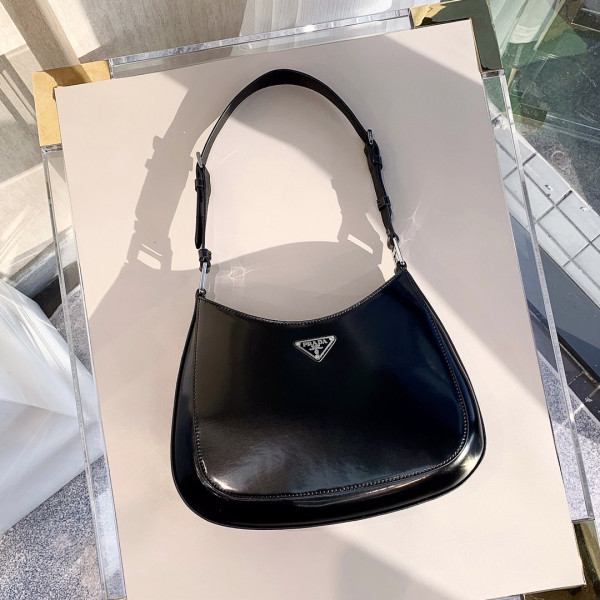 Pra*a cleo brushed leather shoulder bag