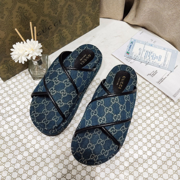 G*u*i gg multicolor platform sandal