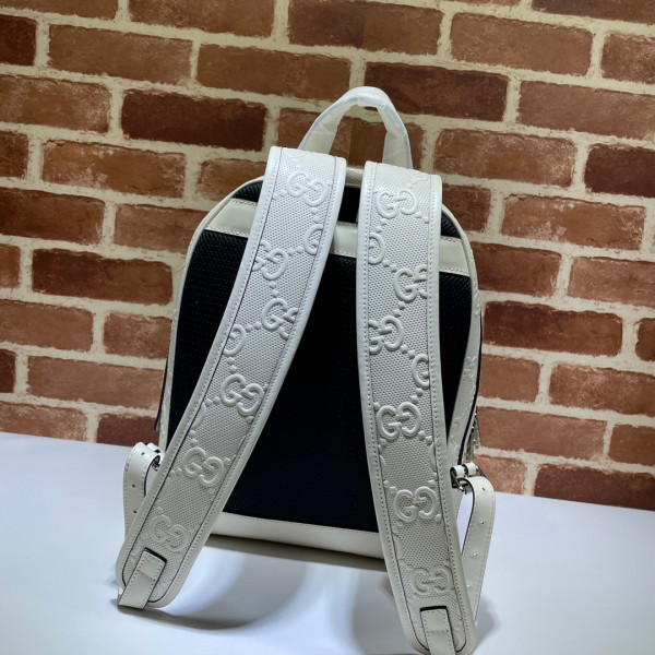 G*u*i gg embossed backpack