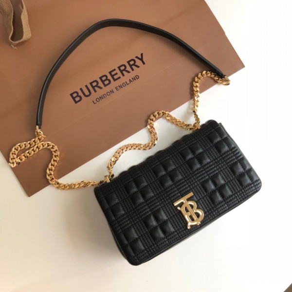B**rry small quilted check lambskin lola bag