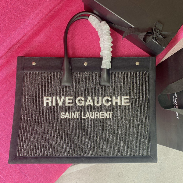 Y*L rive gauche tote bag