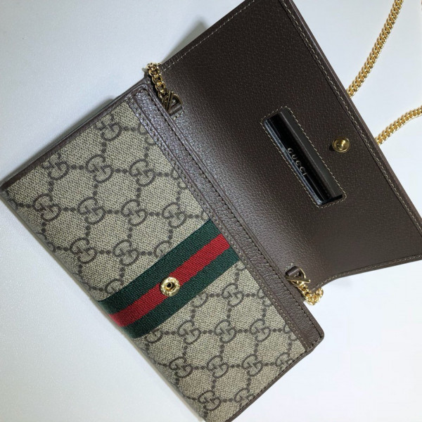 G*u*i ophidia gg chain wallet