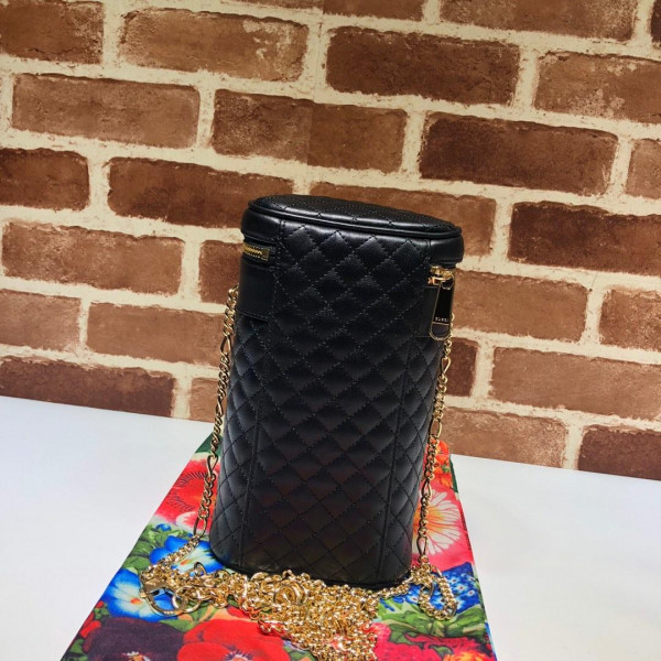 G*u*i quilted leather belt bag