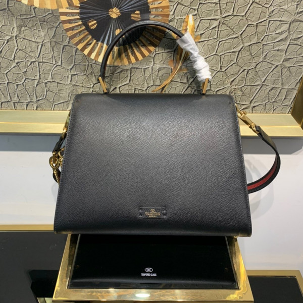 VALENTINO VSLING GRAINY CALFSKIN HANDBAG