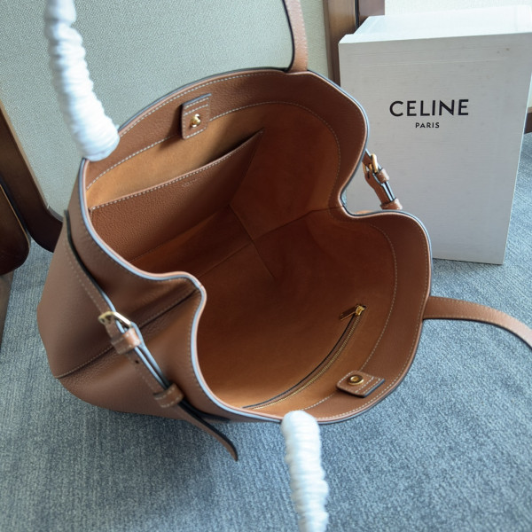 CELIN* SMALL CABAS ANAÏS CUIR TRIOMPHE-28x24x12CM