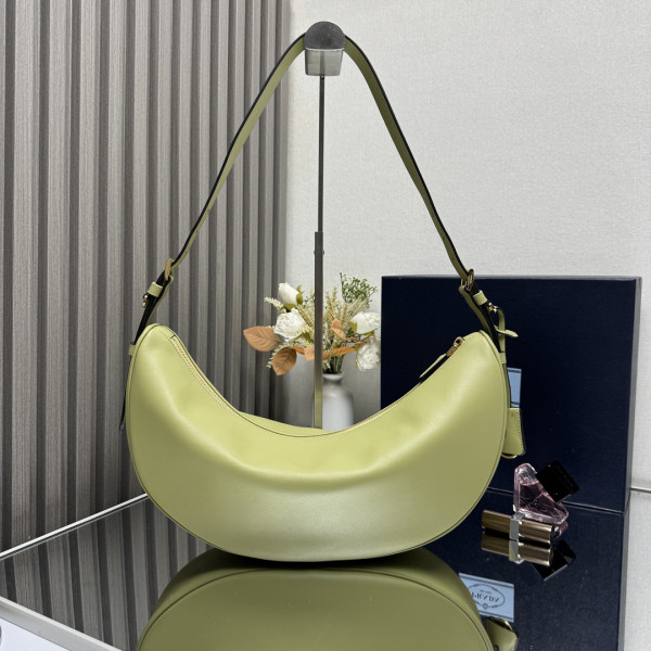 Pra*a demi-lune large shoulder bag-42*19.5*8.5cm