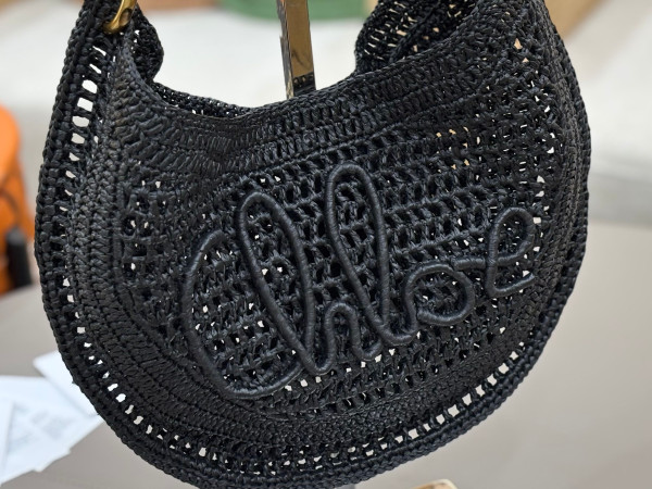 Chloe 25S summer banana hobo bag - 36*21.5*2cm