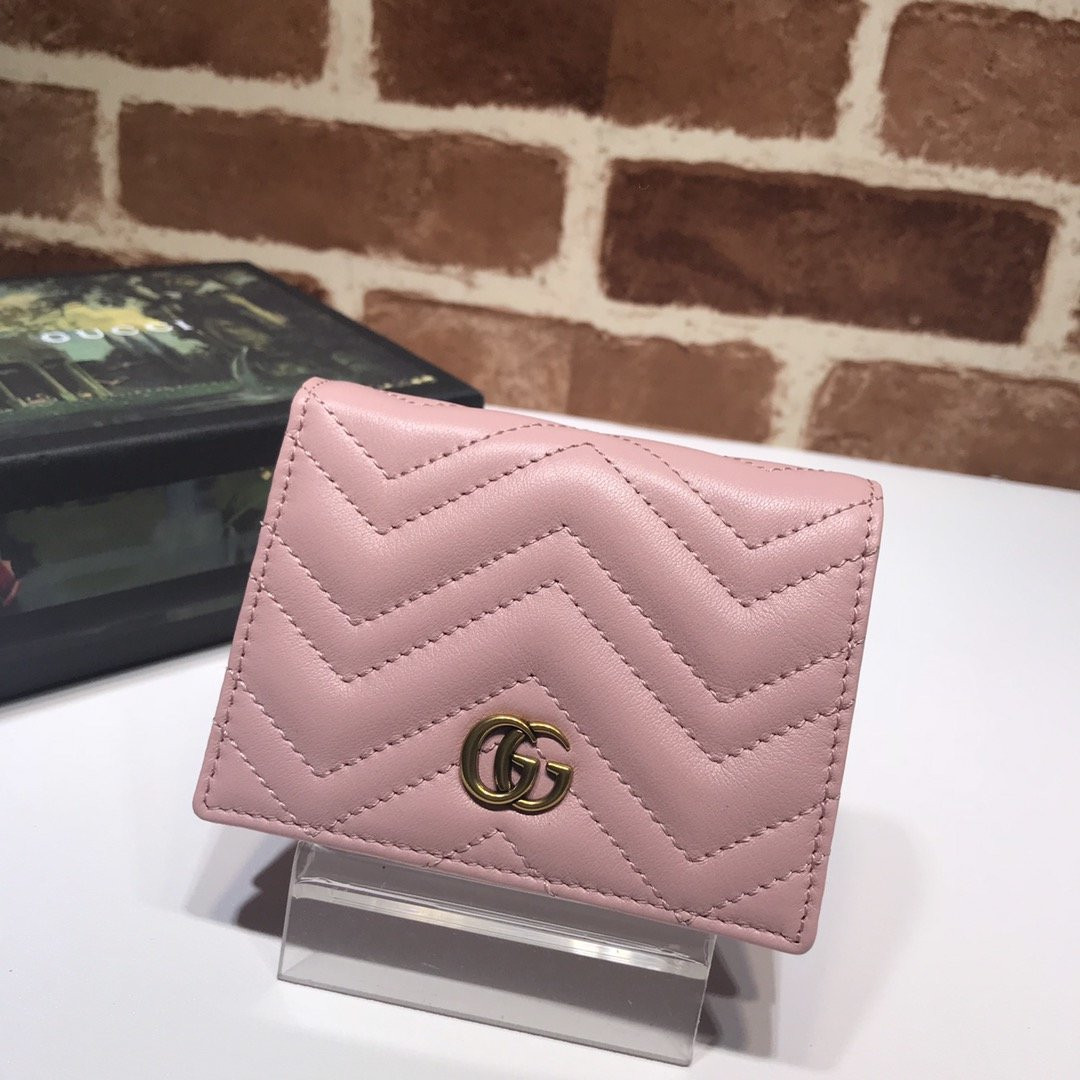 G*u*i gg marmont card case wallet