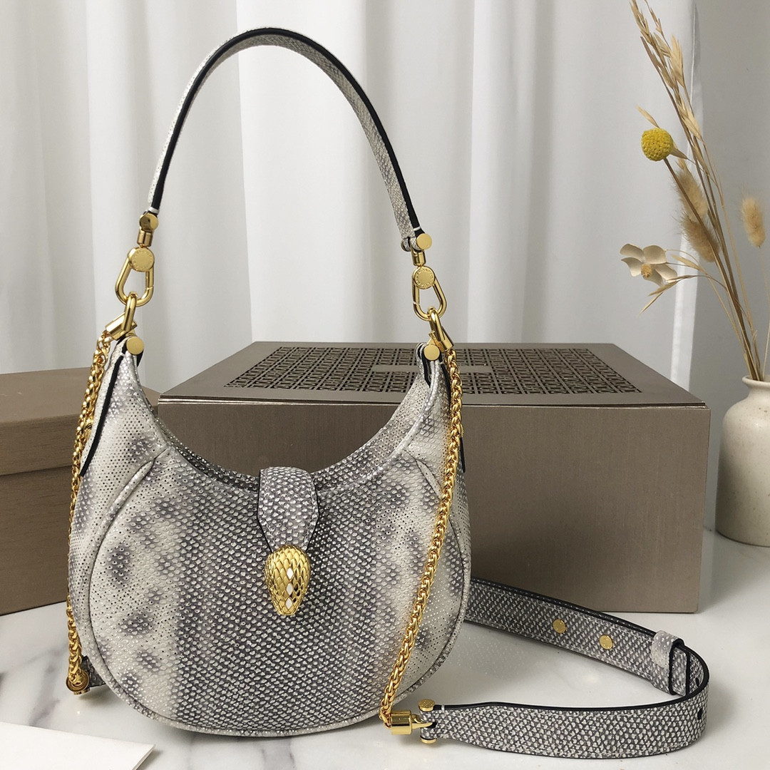 B*l*ai small serpenti ellipse shoulder bag