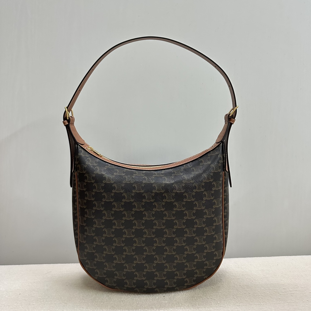 celin* heloise cuir triomphe bag in S*pple calfskin