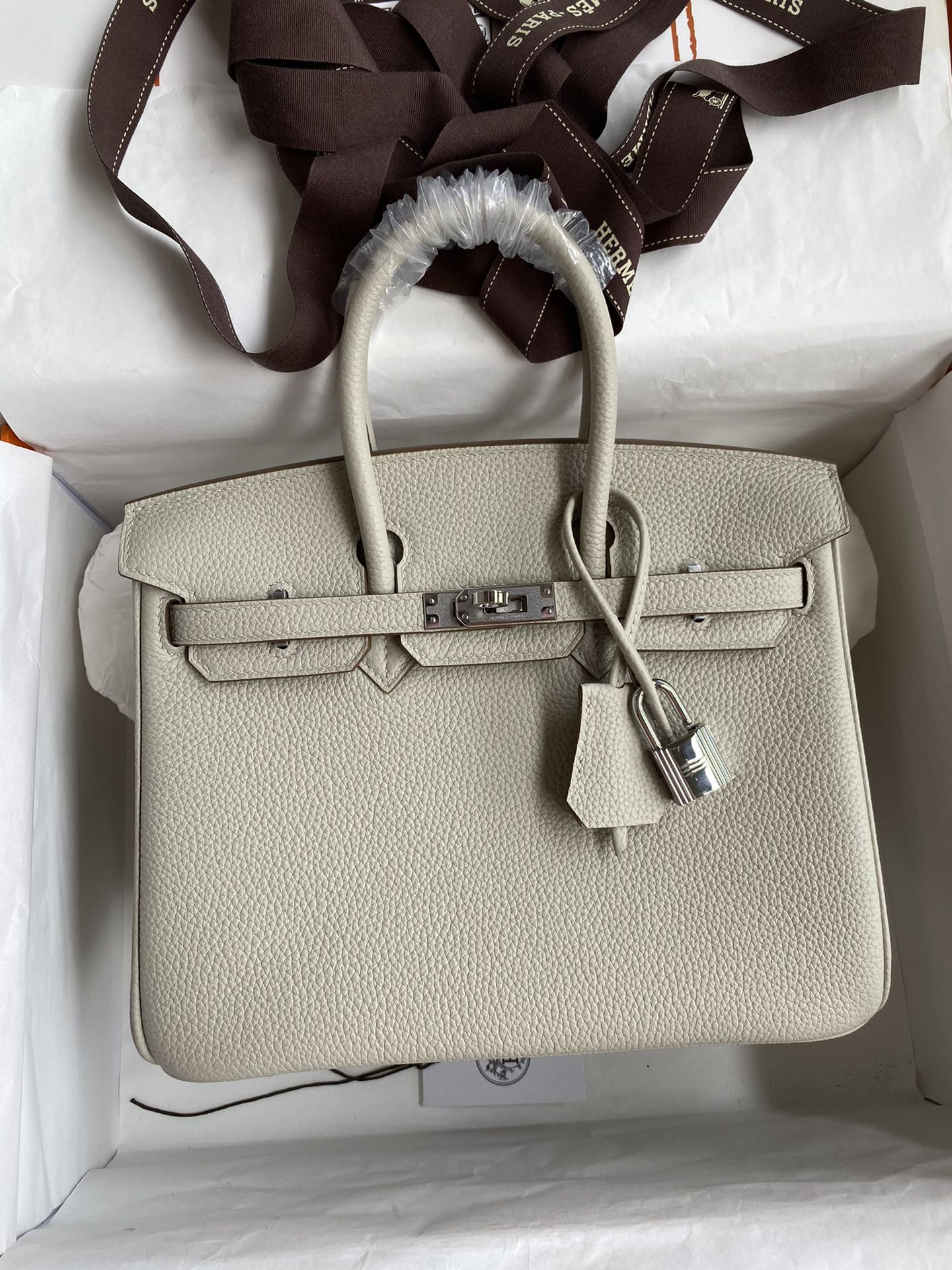 H**mes birkin 25cm-togo leather