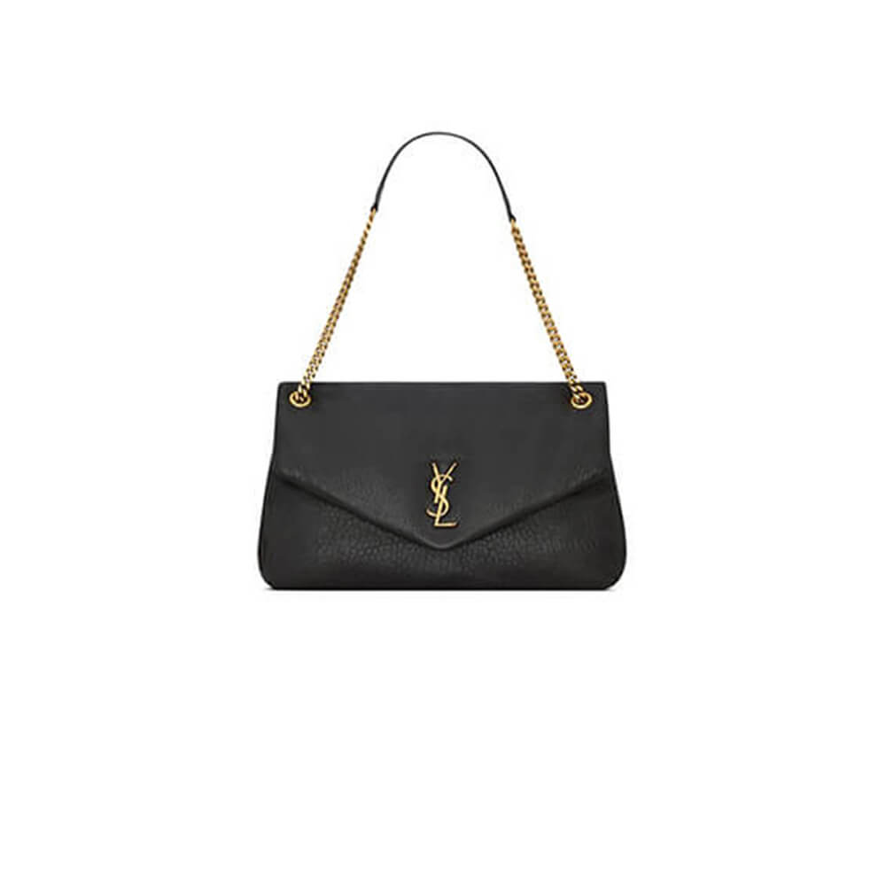 YSL CALYPSO LARGE IN GRAINED LAMBSKIN