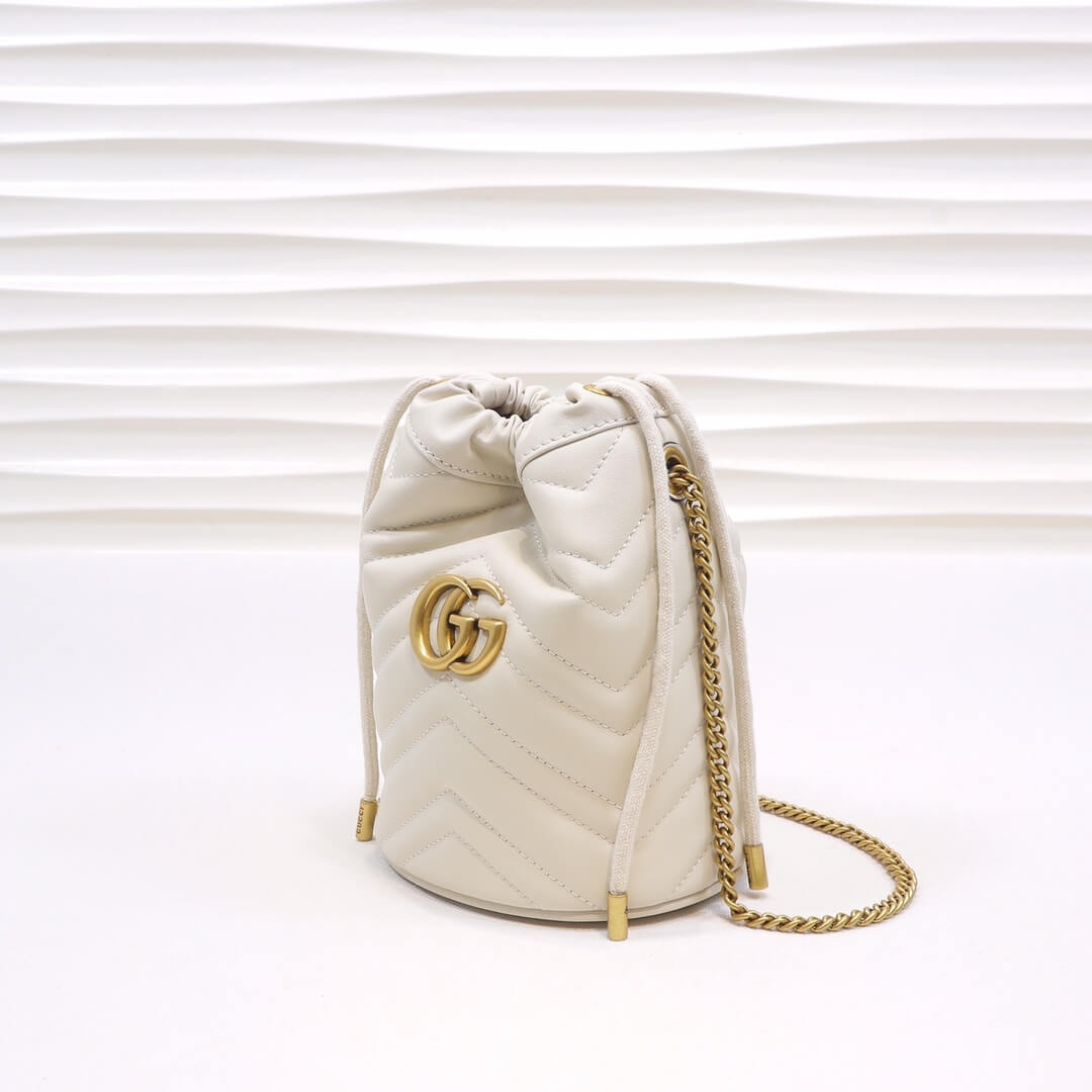 GG MARMONT mini bucket bag
