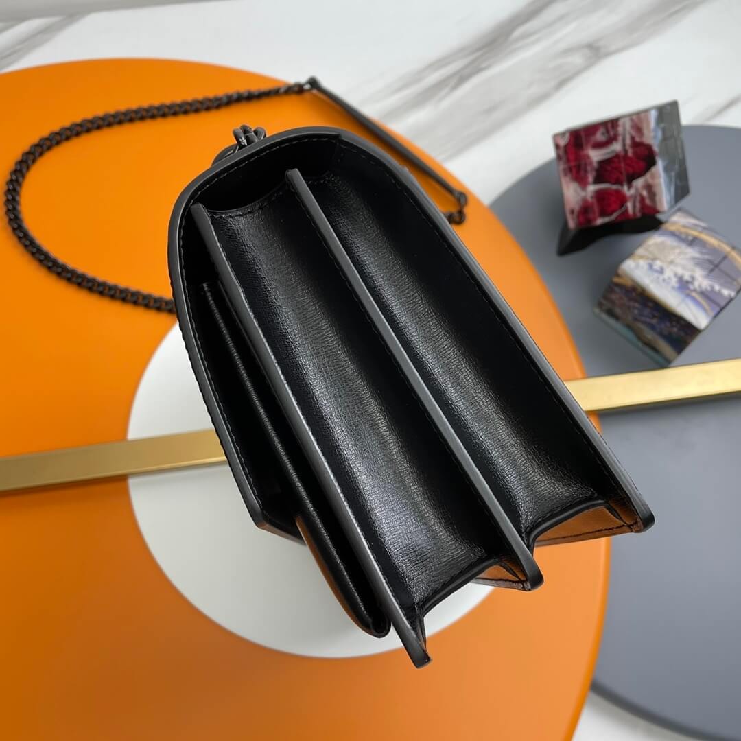 YSL sunset medium leather shoulder bag