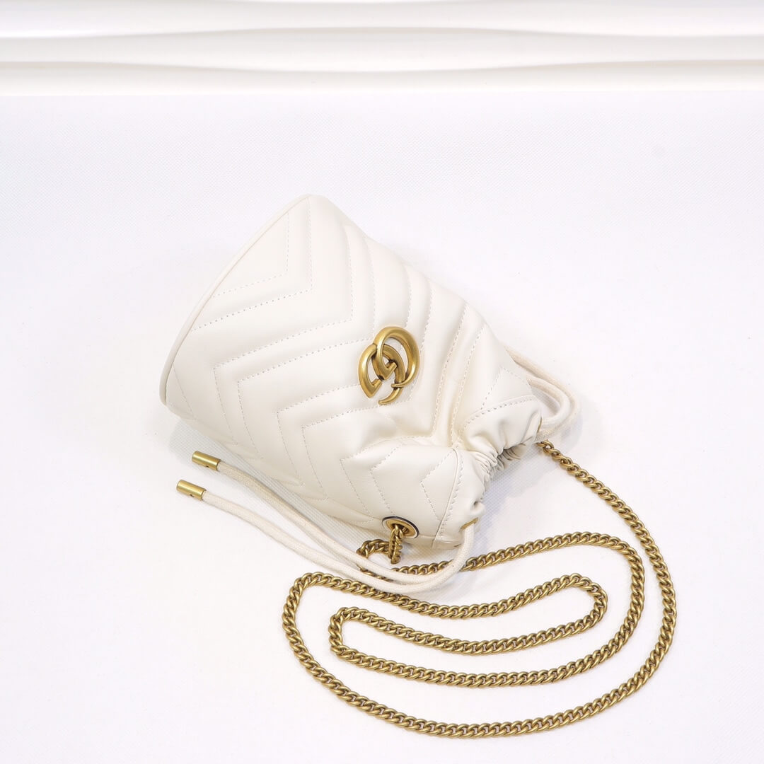 GG MARMONT mini bucket bag