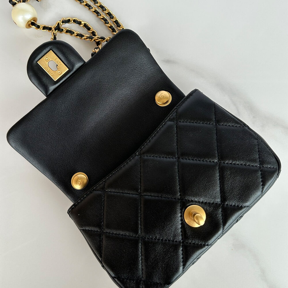 Ch*el mini flap bag