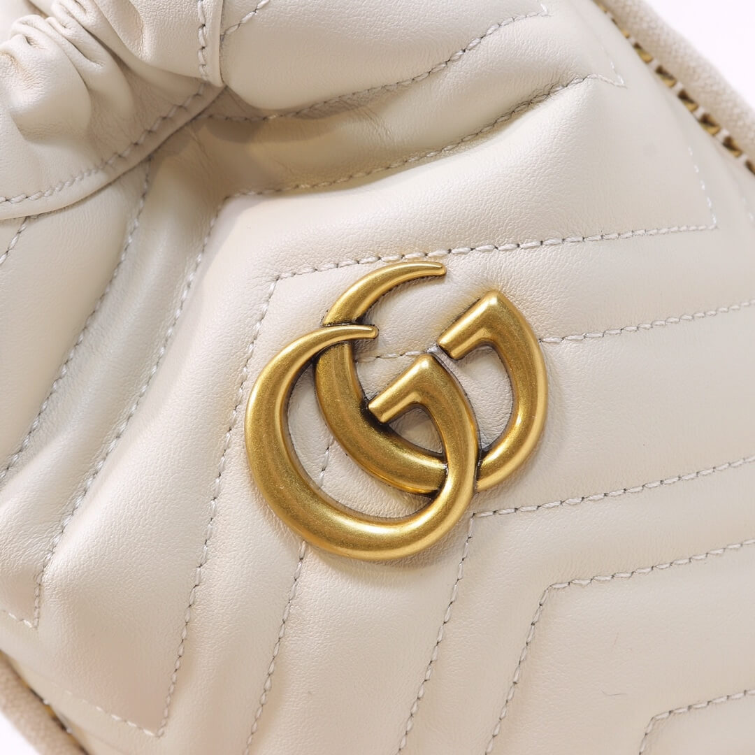GG MARMONT mini bucket bag
