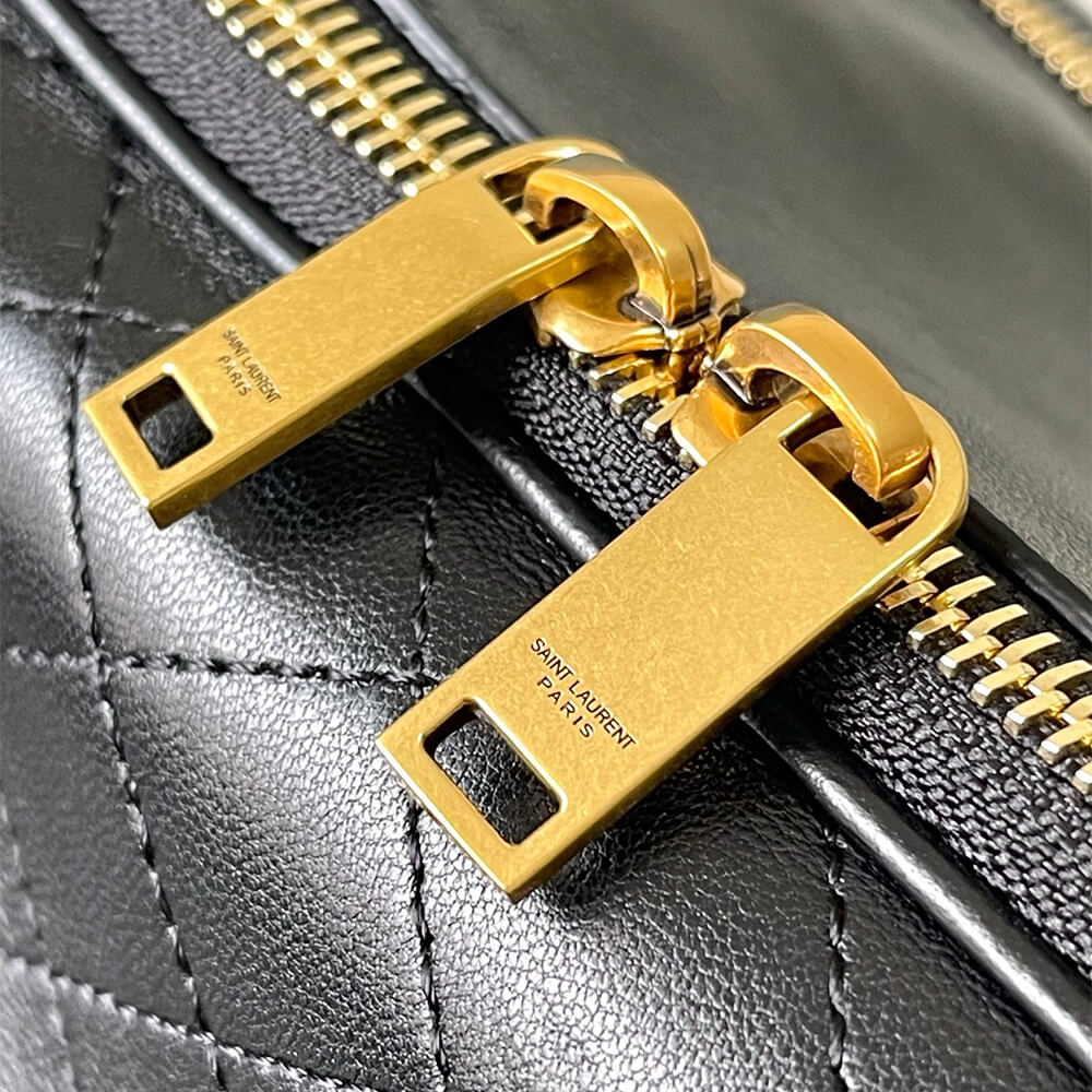 YSL LYIA DUFFLE IN QUILTED LAMBSKIN