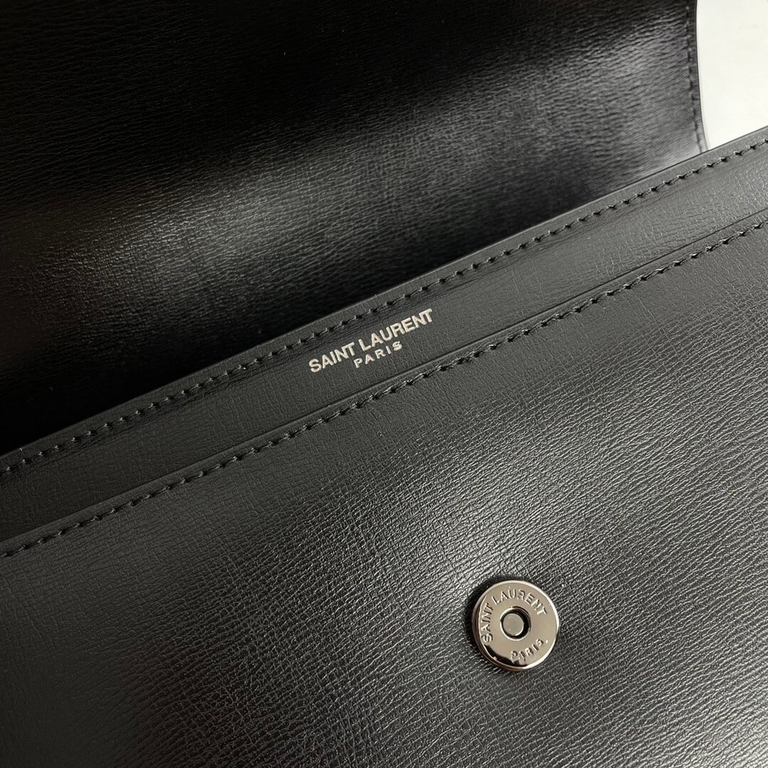 YSL sunset medium leather shoulder bag