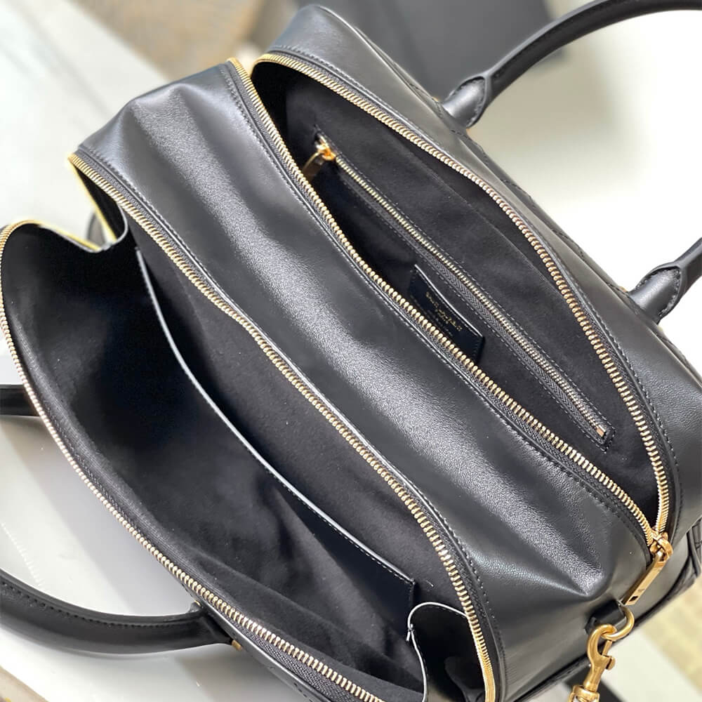 YSL LYIA DUFFLE IN QUILTED LAMBSKIN