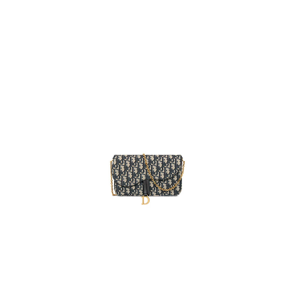 D*or saddle pouch with chain