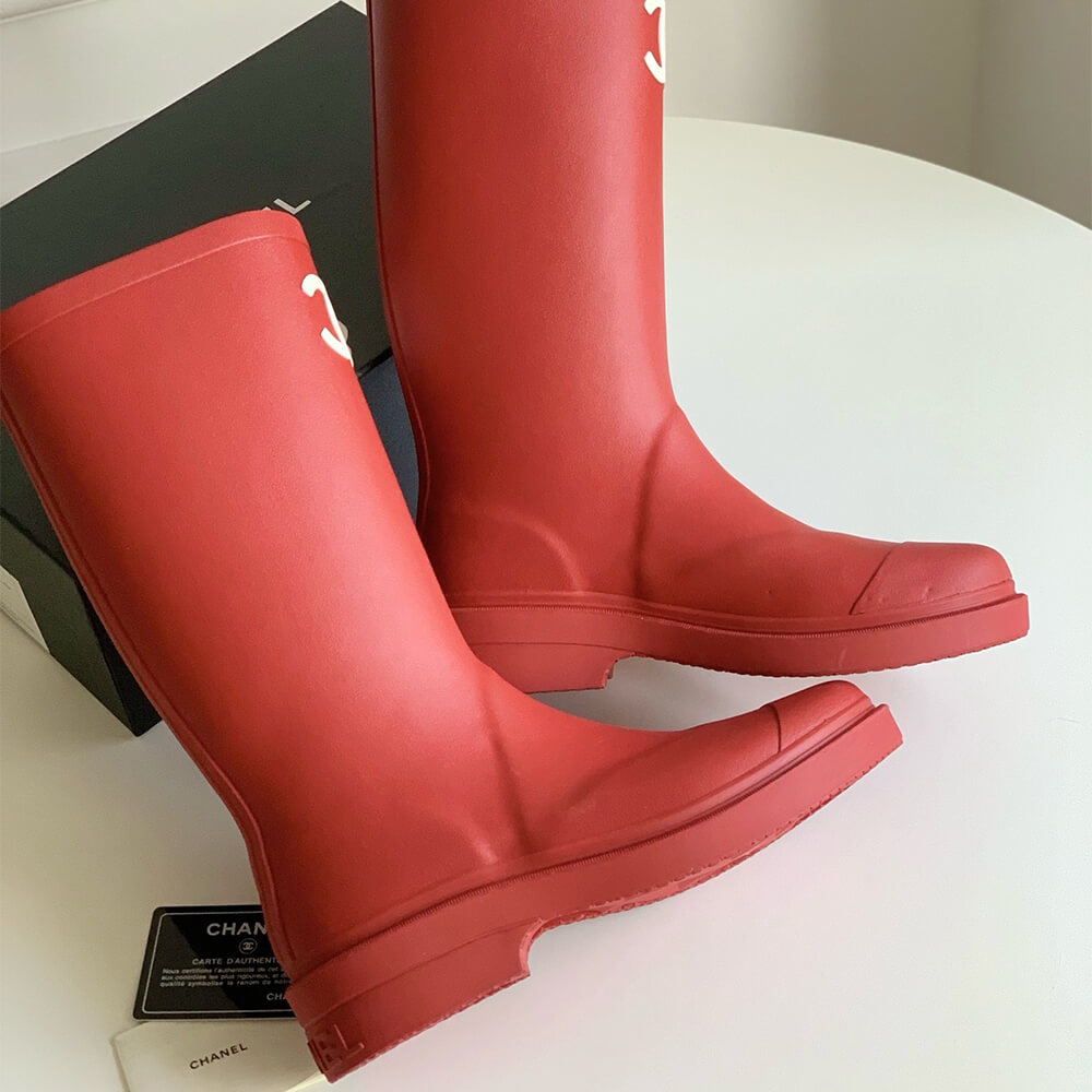 Ch*el long rain boots