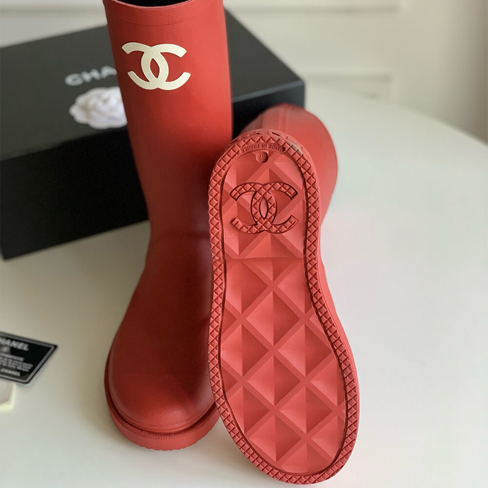 Ch*el long rain boots